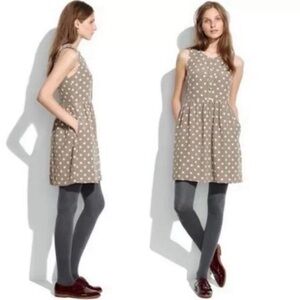 Madewell Polka Dot Mini Dress